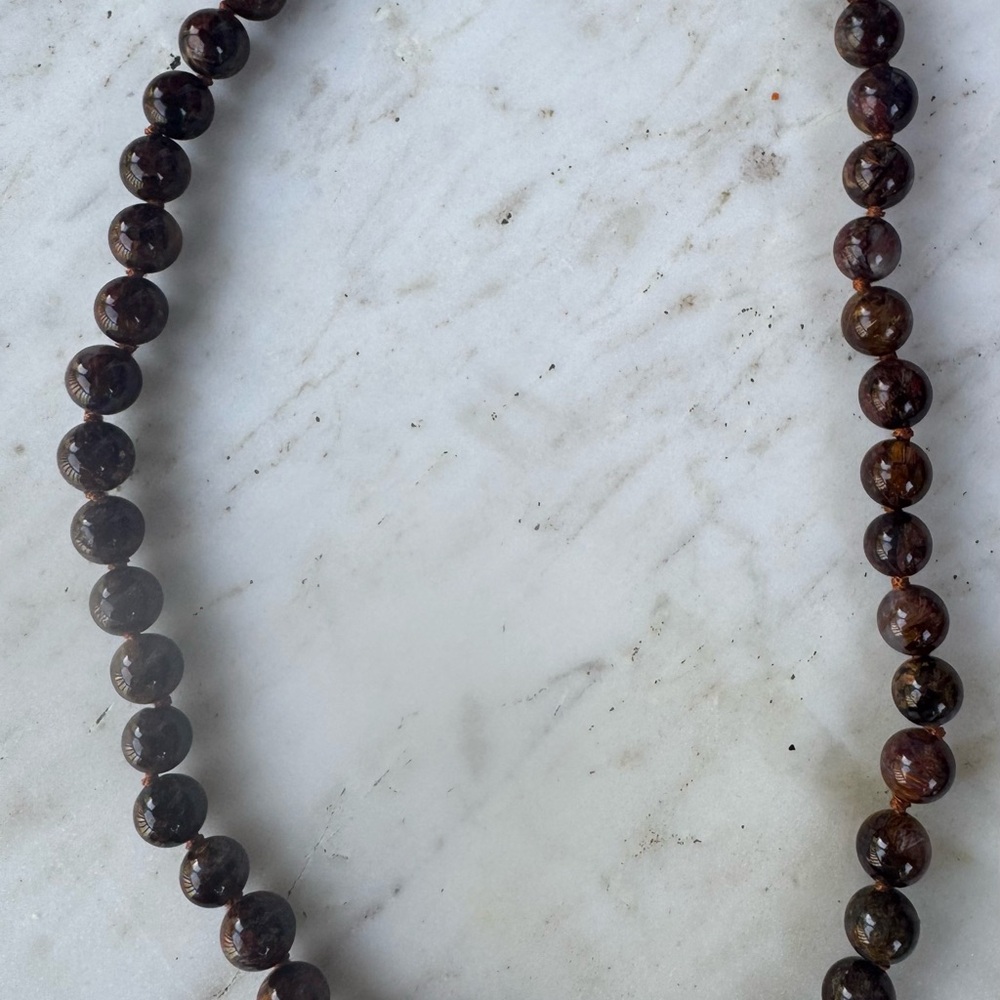 14kg tiger eye necklace